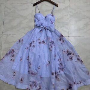 Zimmerman Linen Cutout Dress